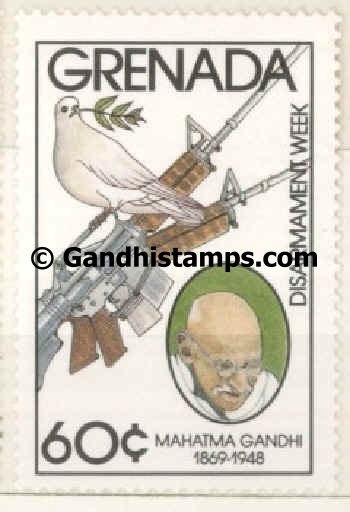 Grenada gandhi stamp